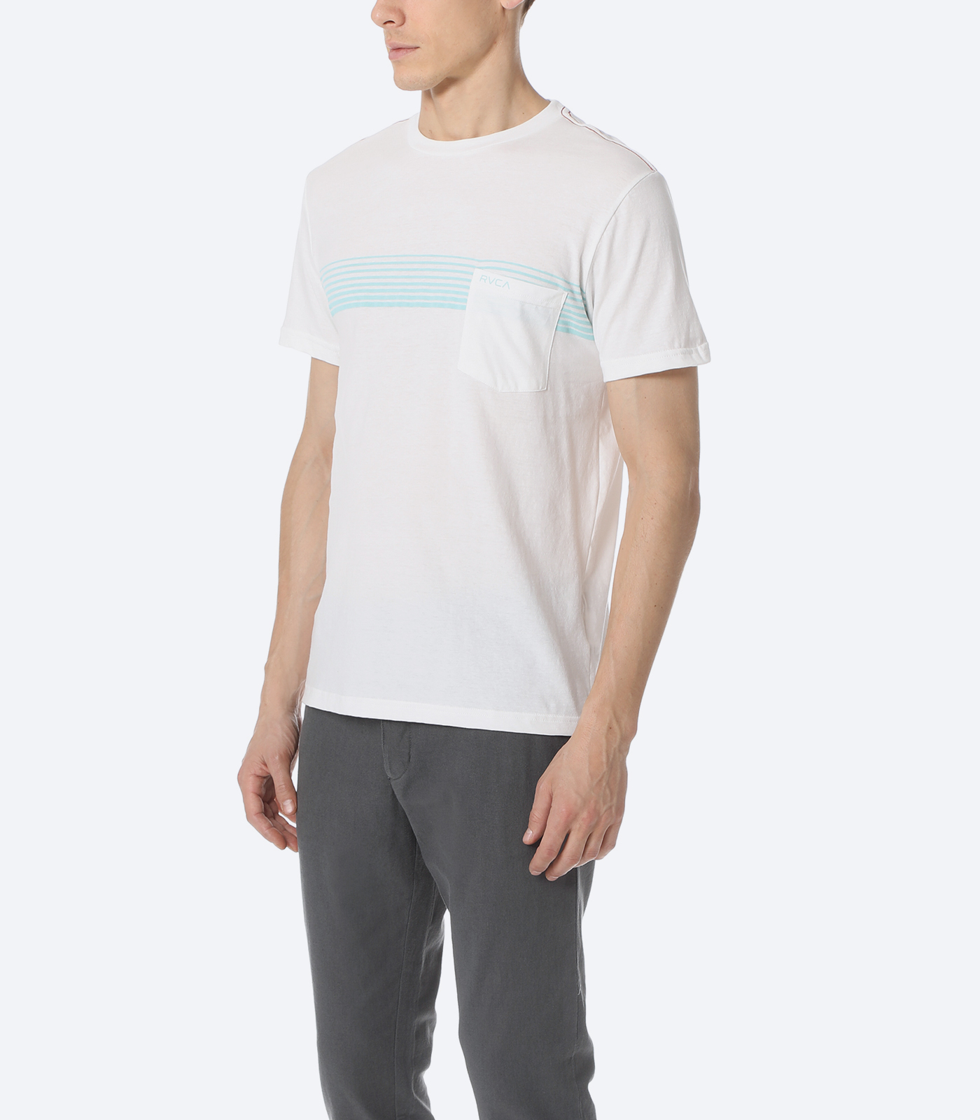 RVCA Stripe Tee - Image 4