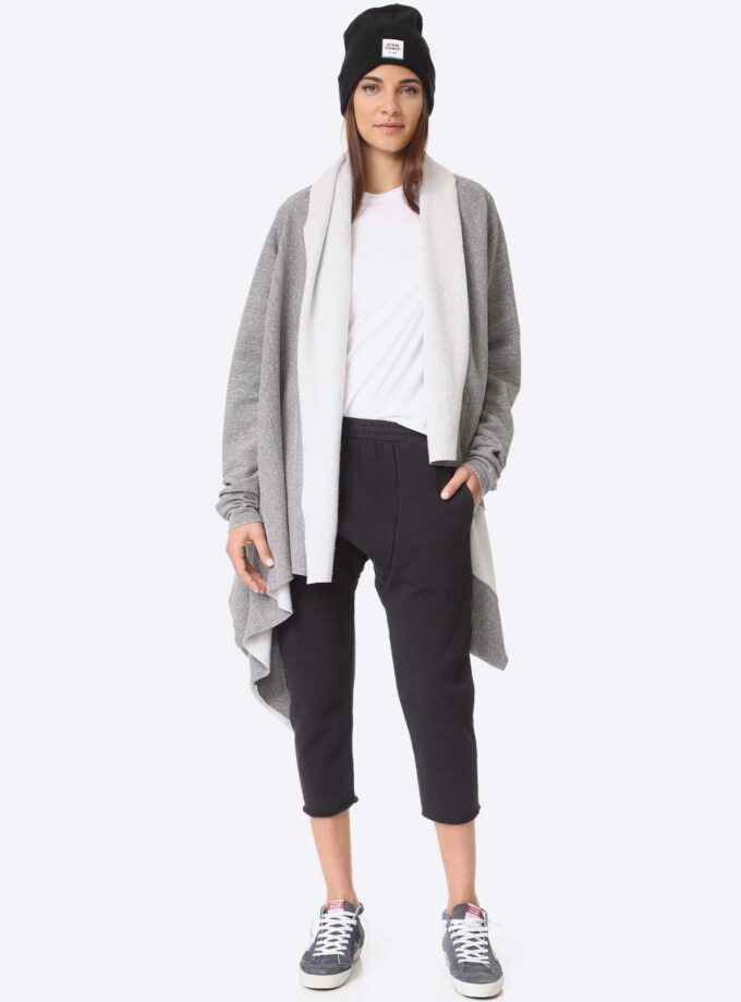 Long Sleeve Wrap Cardigan