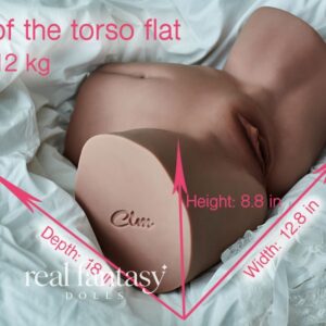 22.5cm (0'9") CLM Classic R5 CLM Torso TPE - Climax Doll
