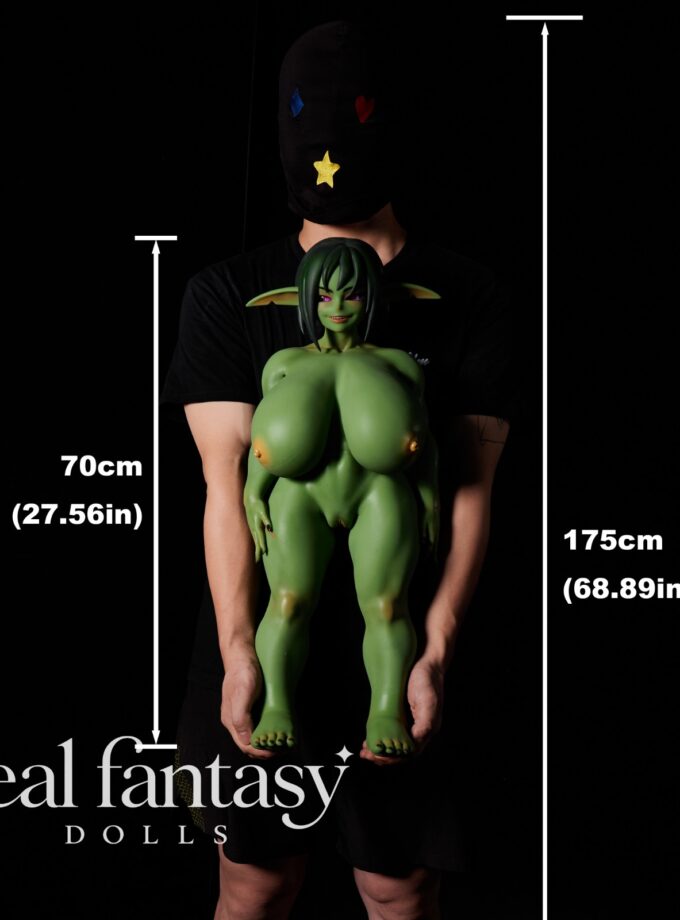 70cm (2'4") K-Cup CLM Classic Si70cm GB Zarga Full Silicone - Climax Doll