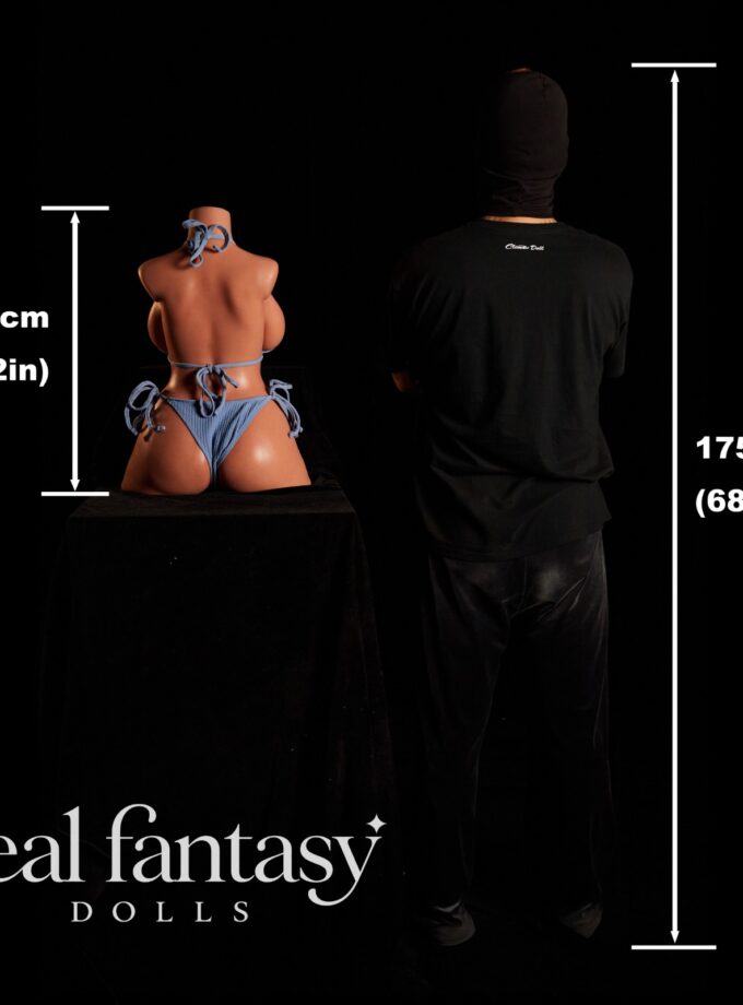 60cm (2'0") G-Cup CLM ULW ULW 664# Torso Full Silicone - Climax Doll