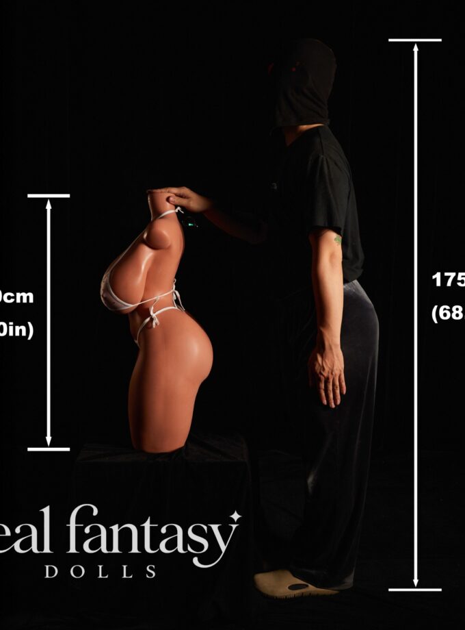 80cm (2'7") K-Cup CLM ULW ULW 884 Torso Full Silicone - Climax Doll