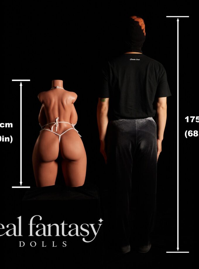 80cm (2'7") K-Cup CLM ULW ULW 884 Torso Full Silicone - Climax Doll