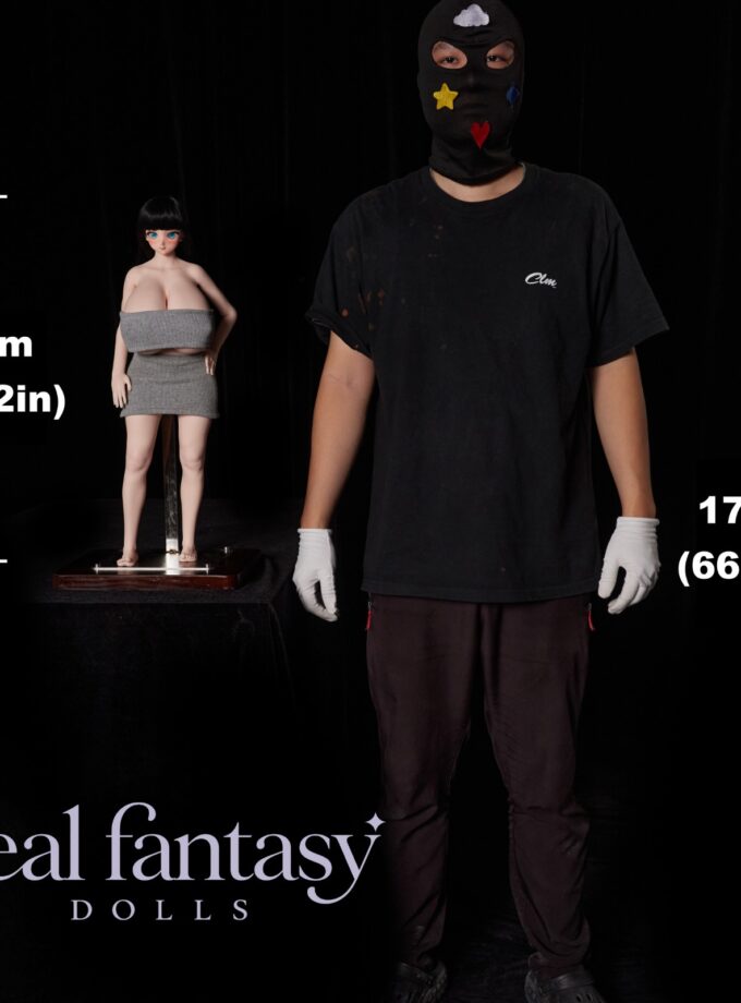 59cm (1'11") E-Cup CLM Classic J59cm Full Silicone - Climax Doll