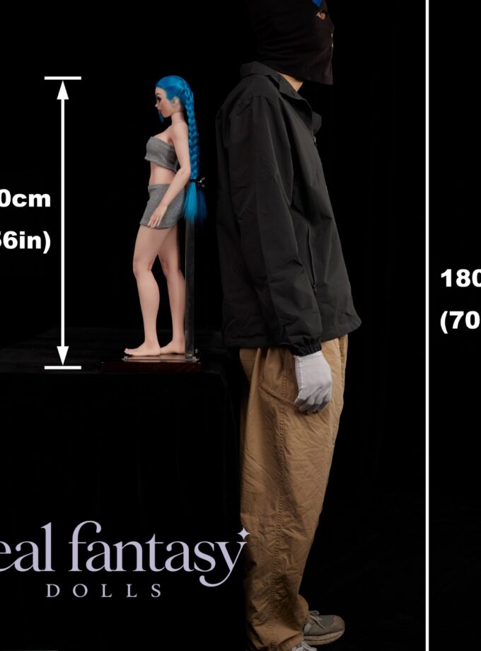 70cm (2'4") D-Cup Jetta Cinnamon (Head #Jetta) Full Silicone - Climax Doll