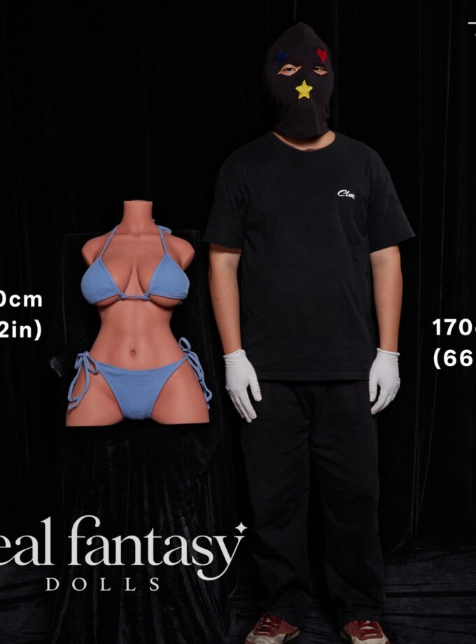 60cm (2'0") E-Cup CLM ULW ULW 662# Torso Full Silicone - Climax Doll