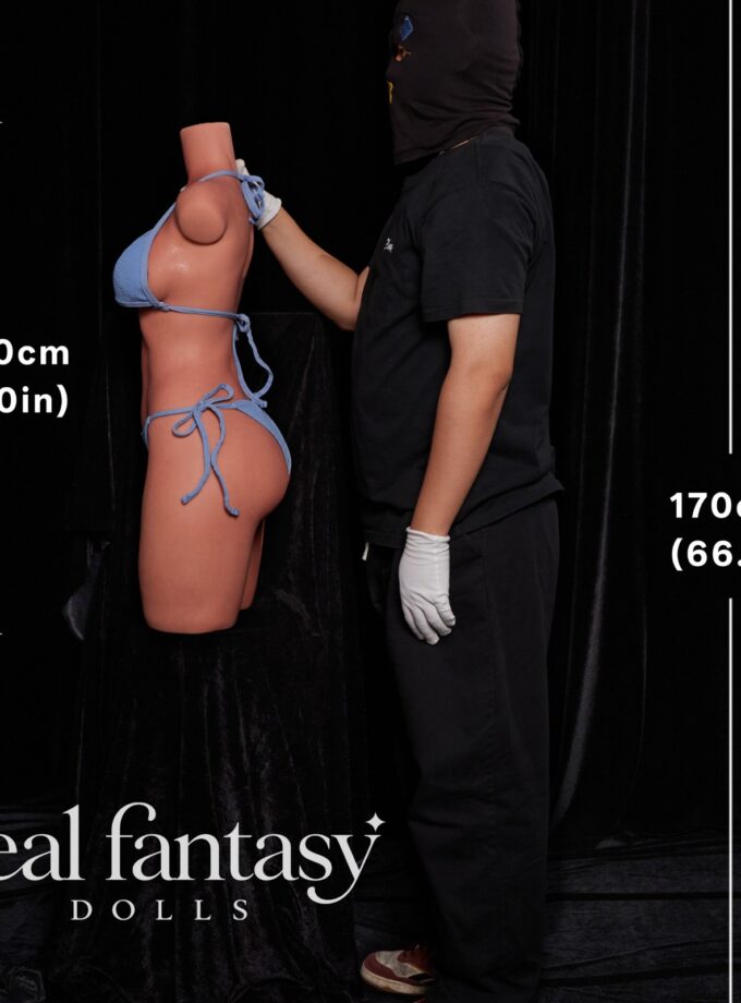 80cm (2'7") E-Cup CLM ULW ULW 882 Torso Full Silicone - Climax Doll