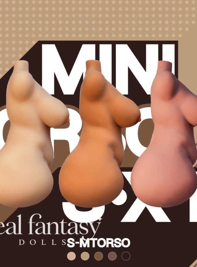 14.4cm (0'6") CLM Classic S-MTorso TPE - Climax Doll